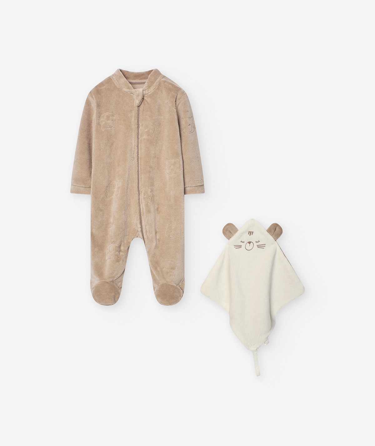 Ensemble pyjama Doudou beige