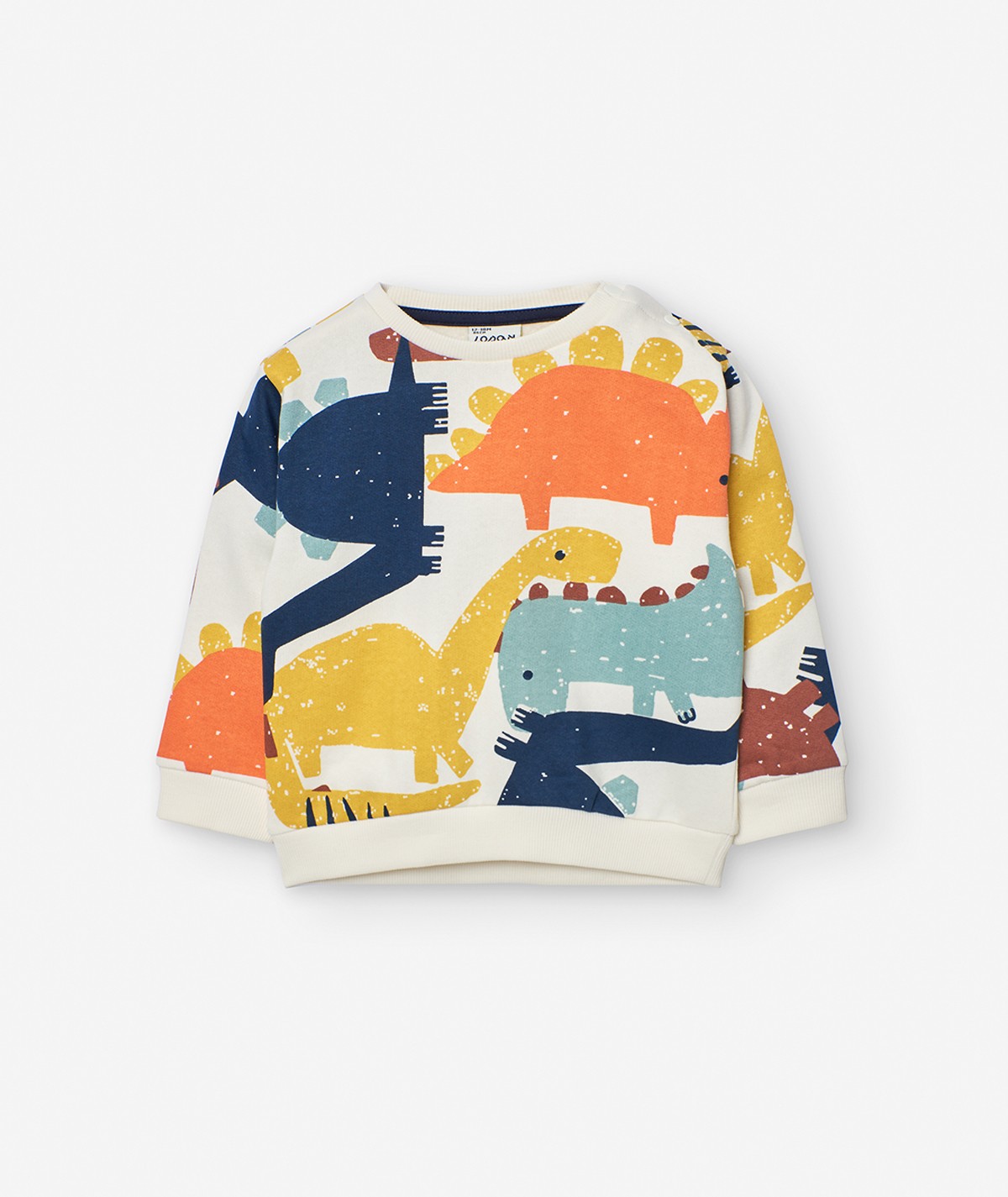 Sweatshirt écru avec motif