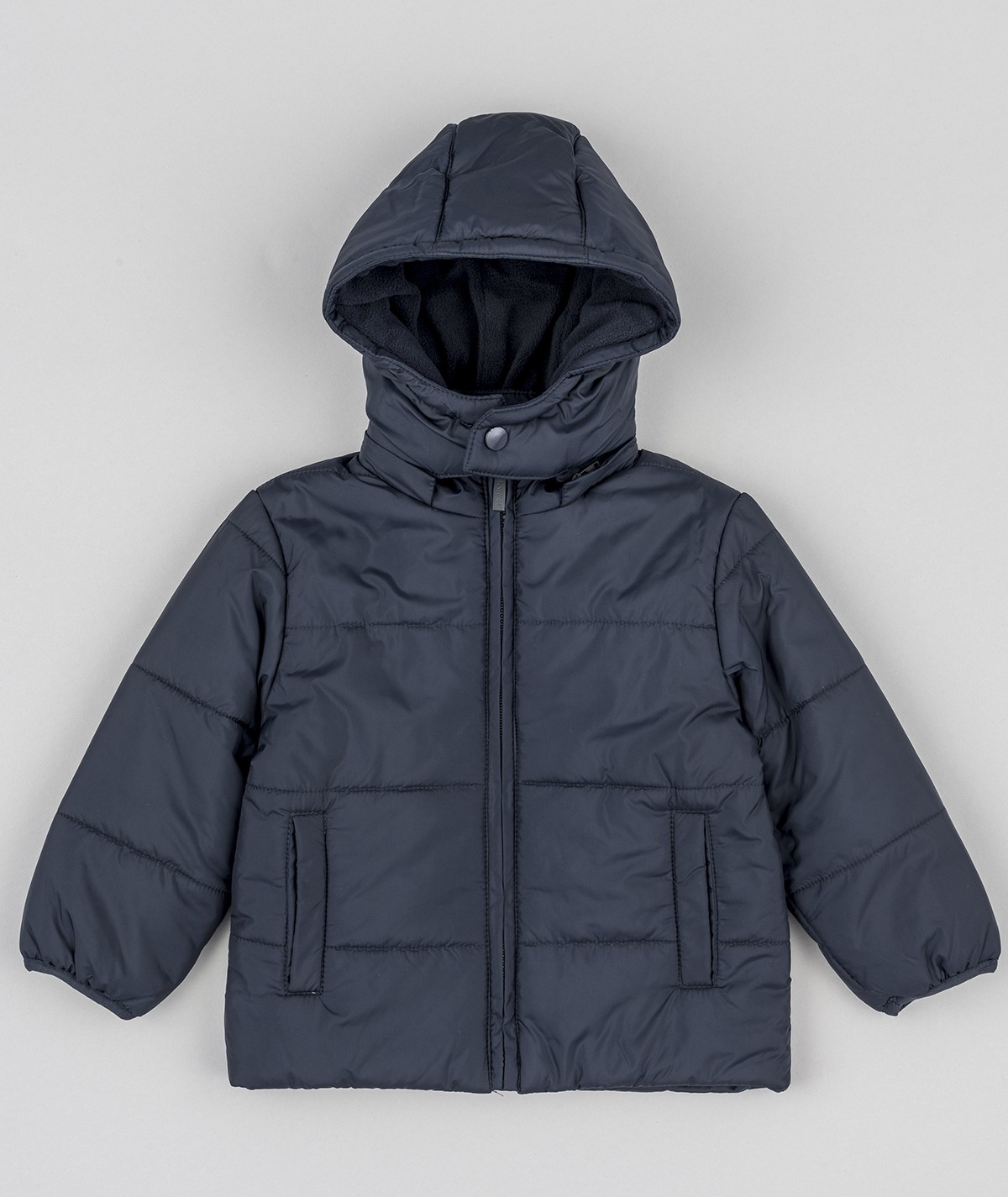 Parka bleu foncé