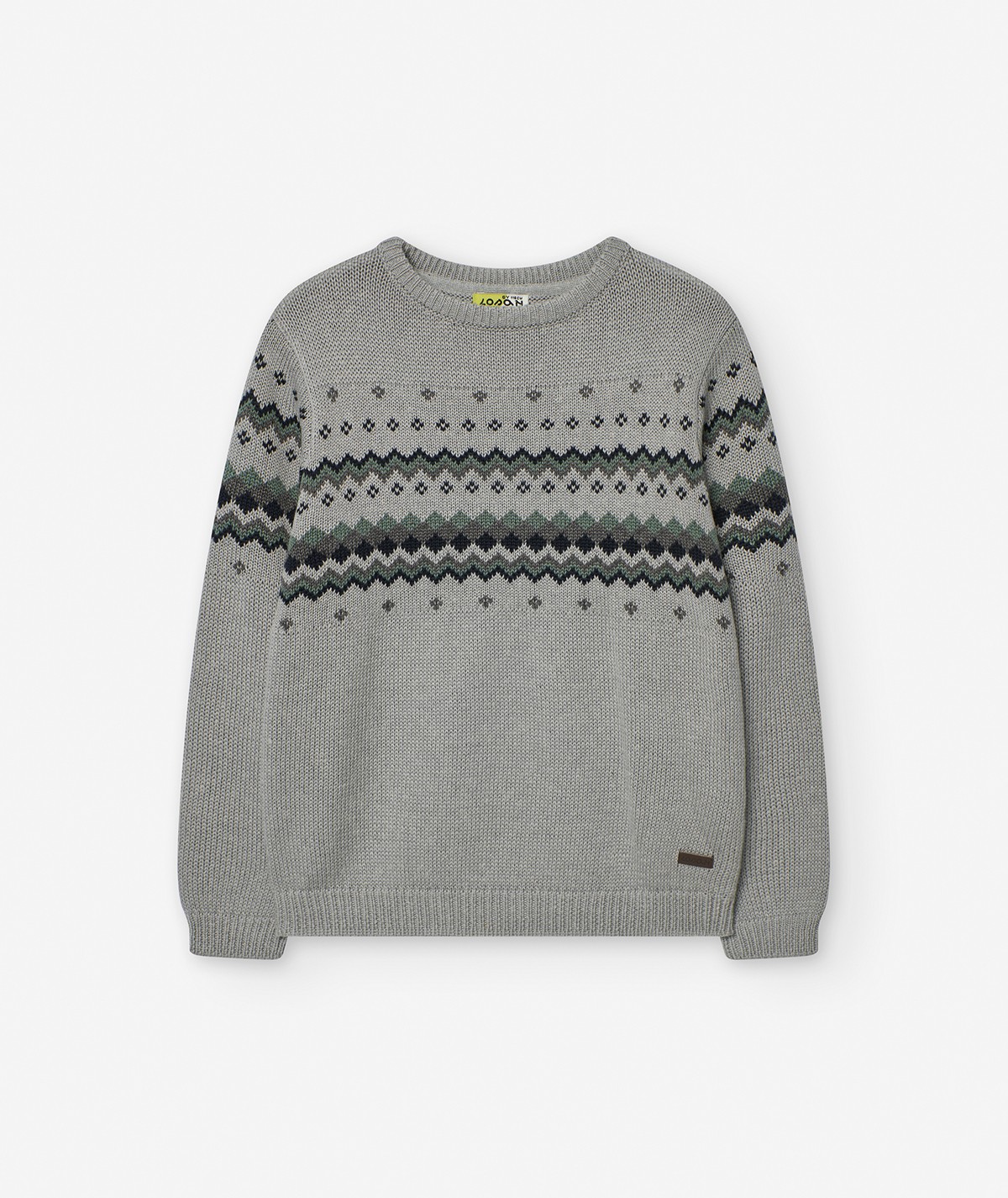 Sweatshirt gris clair