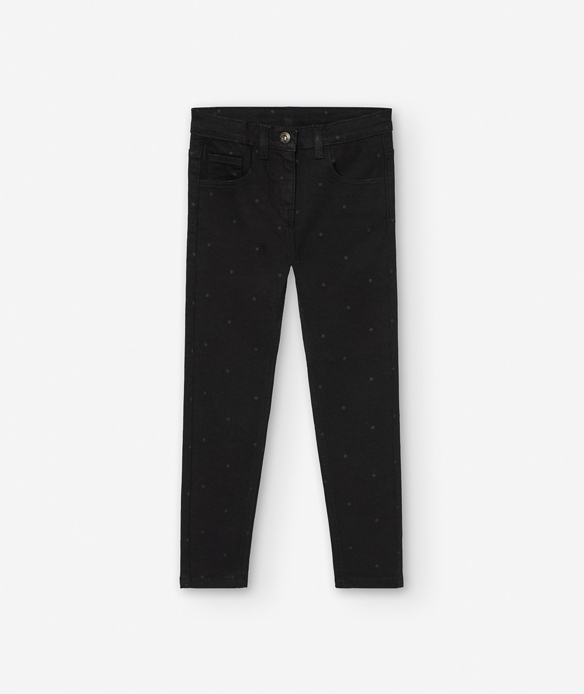 Pantalon en denim noir