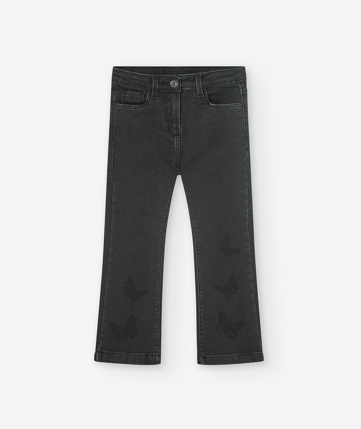 Pantalon en polaire denim noir